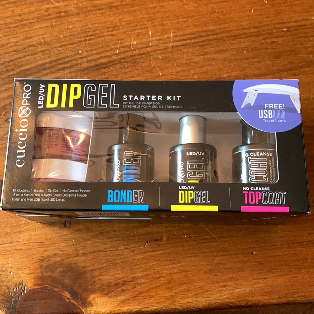 Cuccio Pro LED/UV Dip Gel Starter Kit